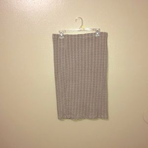Brand new striped pencil skirt